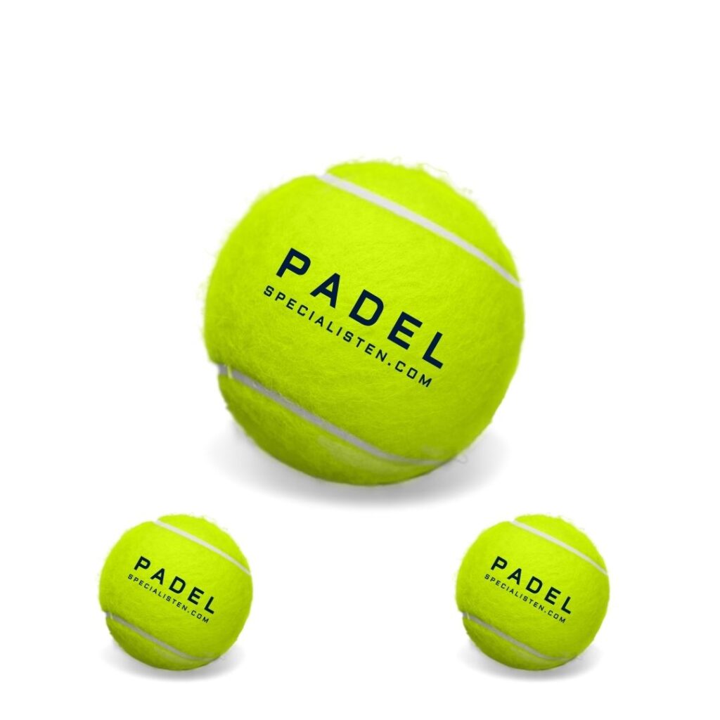 Padelbollar med eget tryck - Beställ online